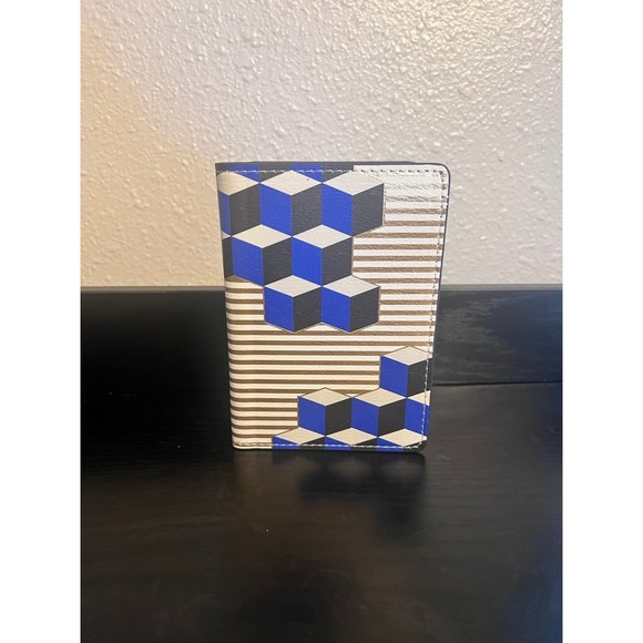 Jonathan Adler Accessories Jonathan Adler Blue And Gold Geometric